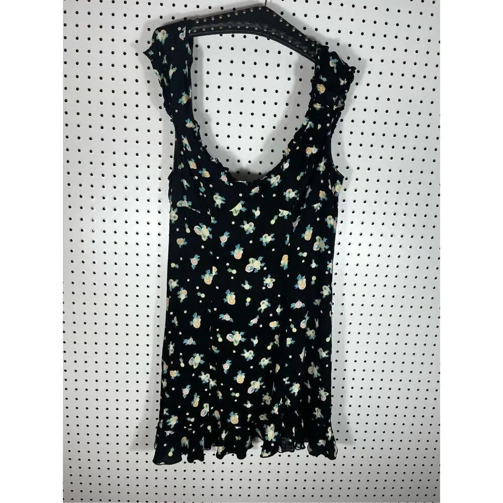 Free People Like a Lady floral dress size L